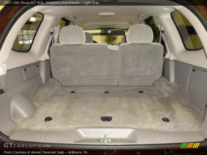 Cranberry Red Metallic / Light Gray 2007 GMC Envoy SLT 4x4