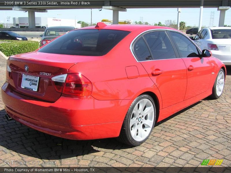 Imola Red / Black 2006 BMW 3 Series 330i Sedan