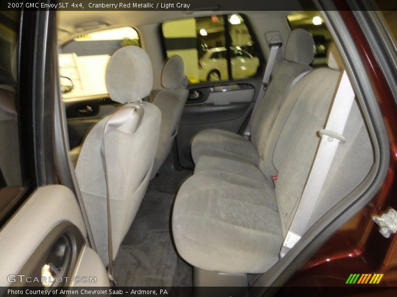 Cranberry Red Metallic / Light Gray 2007 GMC Envoy SLT 4x4