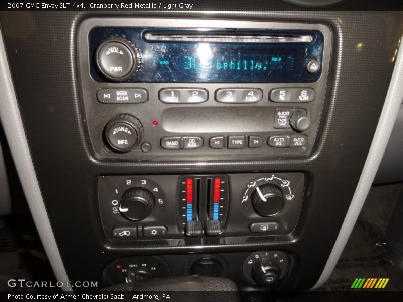 Cranberry Red Metallic / Light Gray 2007 GMC Envoy SLT 4x4