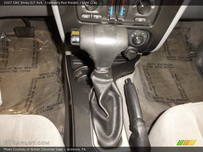 Cranberry Red Metallic / Light Gray 2007 GMC Envoy SLT 4x4