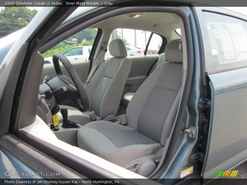 Silver Moss Metallic / Gray 2009 Chevrolet Cobalt LS Sedan