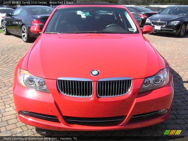 Imola Red / Black 2006 BMW 3 Series 330i Sedan