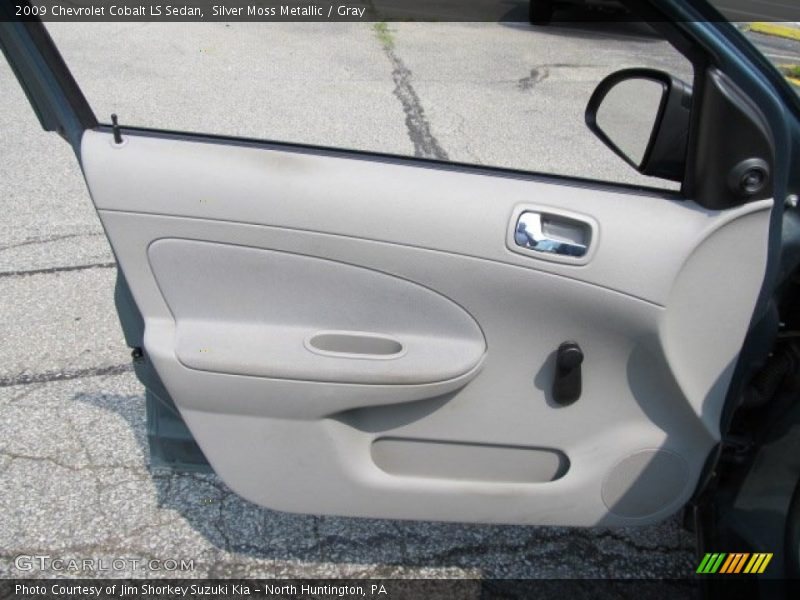 Silver Moss Metallic / Gray 2009 Chevrolet Cobalt LS Sedan