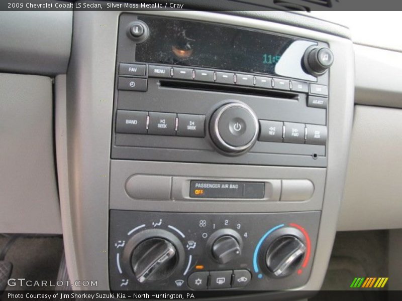 Silver Moss Metallic / Gray 2009 Chevrolet Cobalt LS Sedan