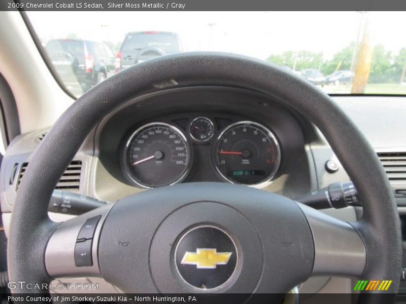 Silver Moss Metallic / Gray 2009 Chevrolet Cobalt LS Sedan