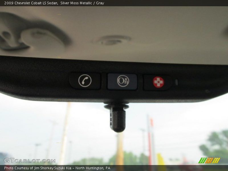 Silver Moss Metallic / Gray 2009 Chevrolet Cobalt LS Sedan