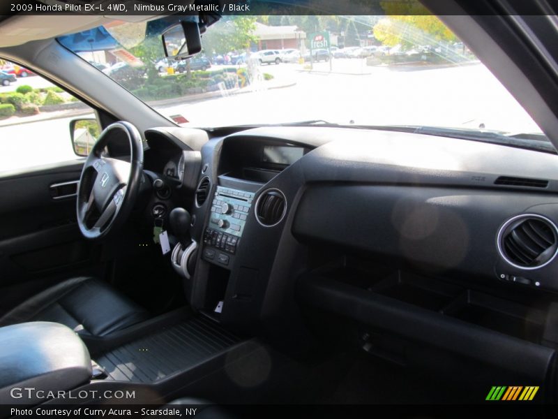 Nimbus Gray Metallic / Black 2009 Honda Pilot EX-L 4WD