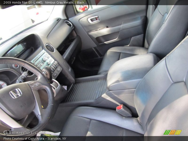 Nimbus Gray Metallic / Black 2009 Honda Pilot EX-L 4WD
