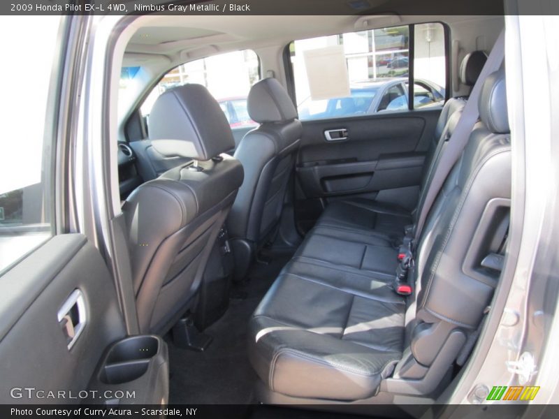 Nimbus Gray Metallic / Black 2009 Honda Pilot EX-L 4WD