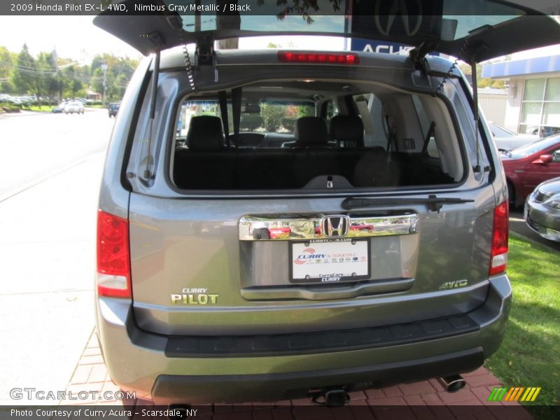 Nimbus Gray Metallic / Black 2009 Honda Pilot EX-L 4WD