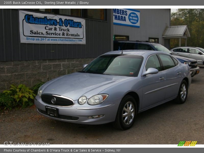 Sterling Silver Metallic / Ebony 2005 Buick LaCrosse CXL