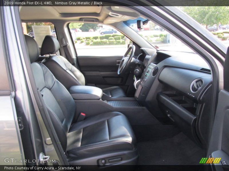 Nimbus Gray Metallic / Black 2009 Honda Pilot EX-L 4WD