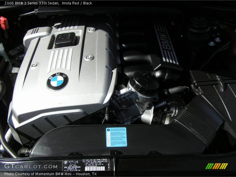Imola Red / Black 2006 BMW 3 Series 330i Sedan