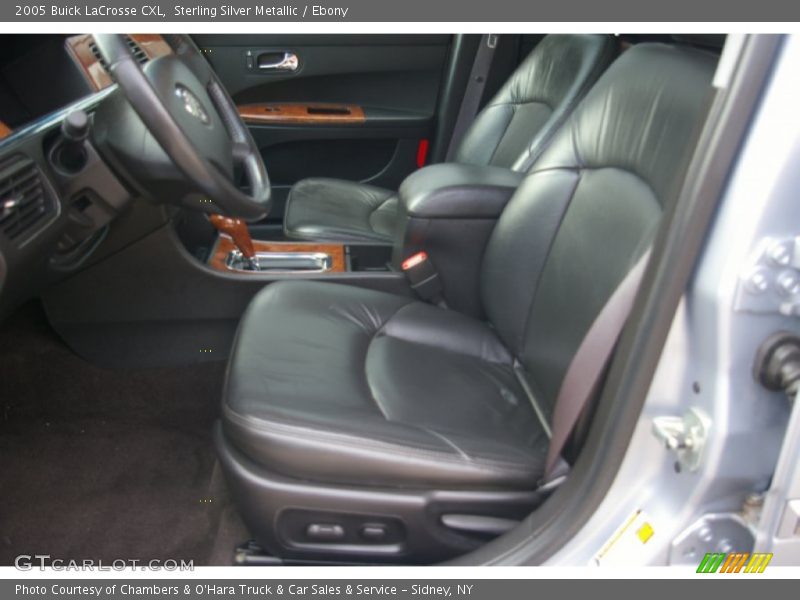 Sterling Silver Metallic / Ebony 2005 Buick LaCrosse CXL