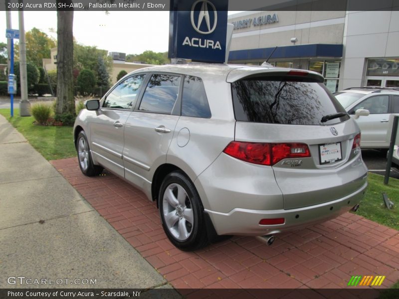 Palladium Metallic / Ebony 2009 Acura RDX SH-AWD