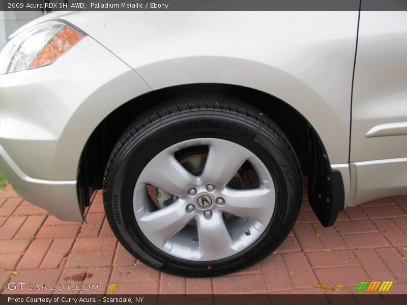 Palladium Metallic / Ebony 2009 Acura RDX SH-AWD