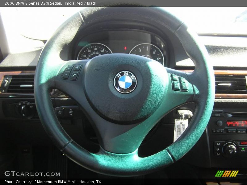 Imola Red / Black 2006 BMW 3 Series 330i Sedan
