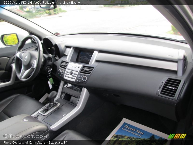 Palladium Metallic / Ebony 2009 Acura RDX SH-AWD