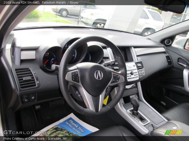 Palladium Metallic / Ebony 2009 Acura RDX SH-AWD