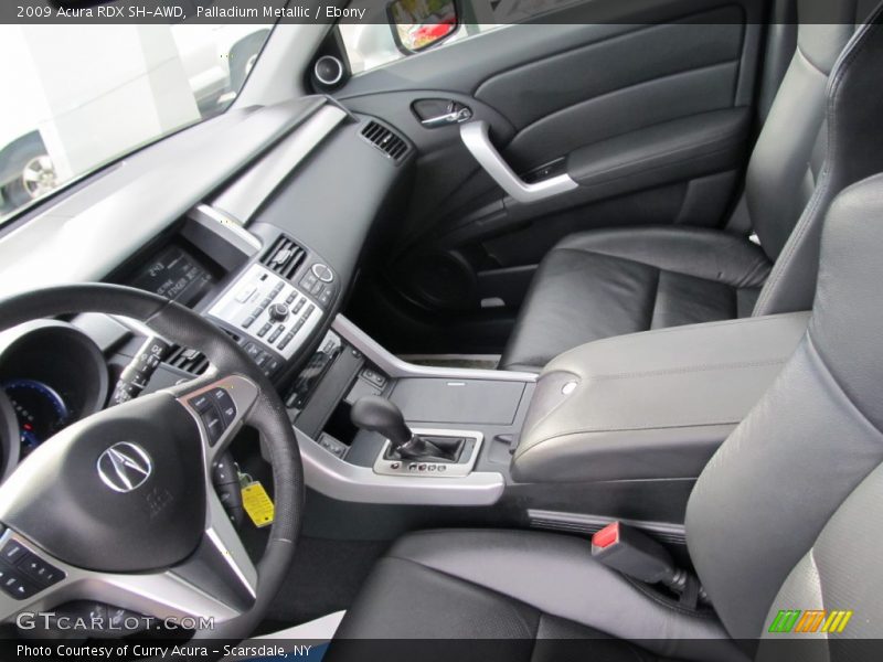 Palladium Metallic / Ebony 2009 Acura RDX SH-AWD