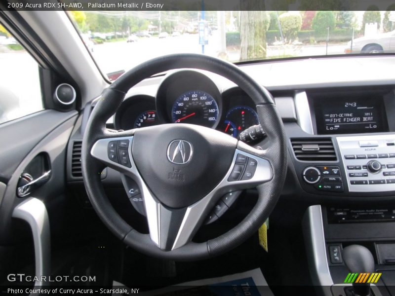 Palladium Metallic / Ebony 2009 Acura RDX SH-AWD