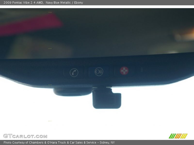Navy Blue Metallic / Ebony 2009 Pontiac Vibe 2.4 AWD