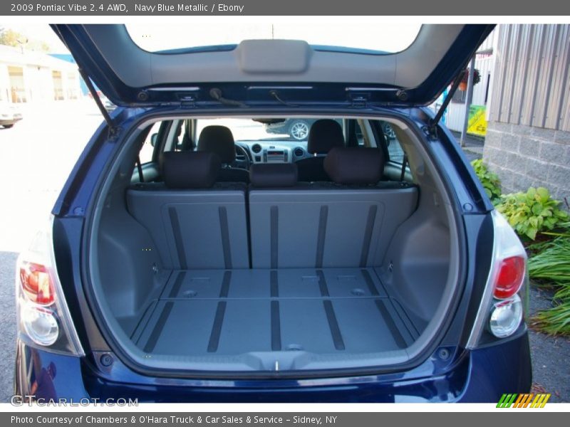 Navy Blue Metallic / Ebony 2009 Pontiac Vibe 2.4 AWD
