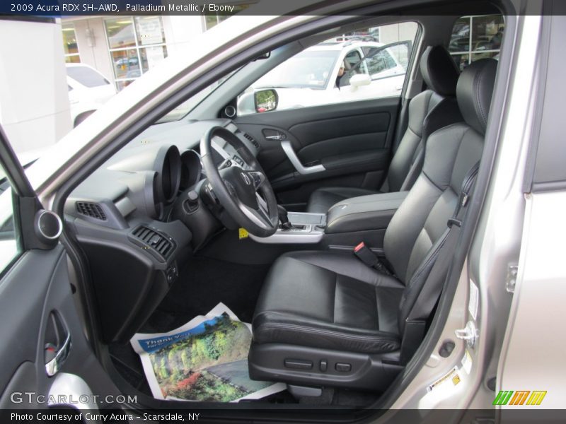 Palladium Metallic / Ebony 2009 Acura RDX SH-AWD