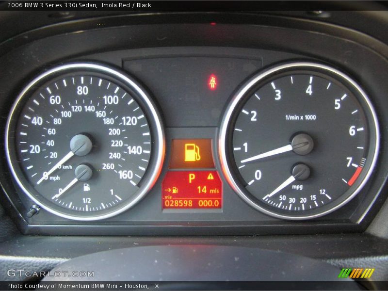 Imola Red / Black 2006 BMW 3 Series 330i Sedan