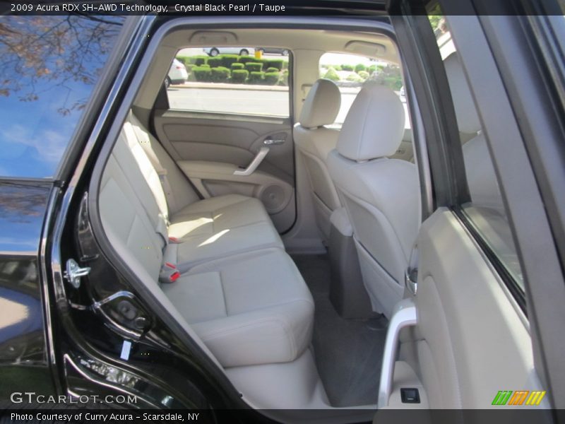 Crystal Black Pearl / Taupe 2009 Acura RDX SH-AWD Technology