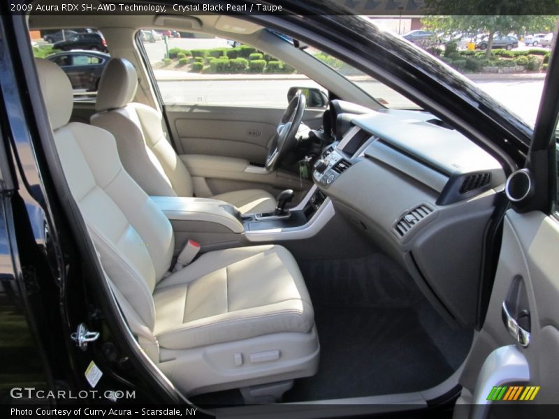 Crystal Black Pearl / Taupe 2009 Acura RDX SH-AWD Technology