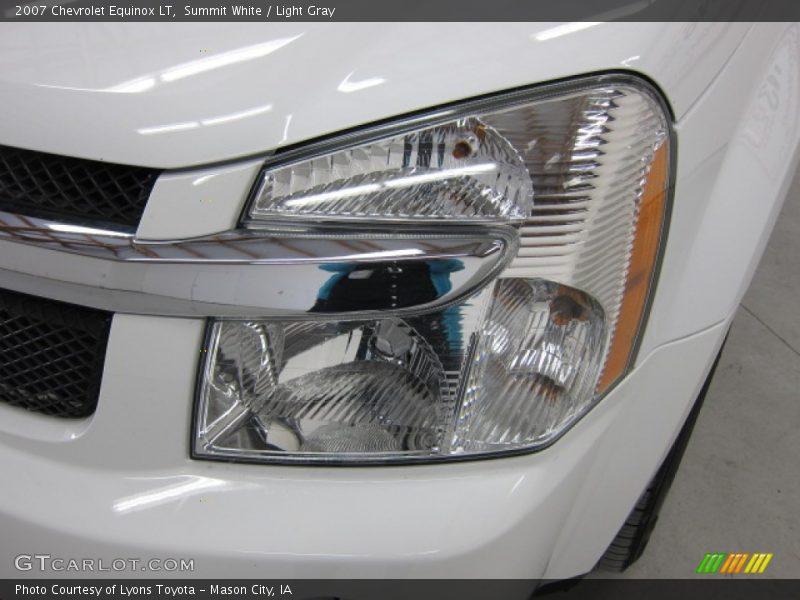 Summit White / Light Gray 2007 Chevrolet Equinox LT