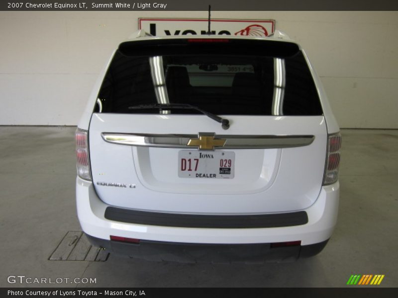 Summit White / Light Gray 2007 Chevrolet Equinox LT