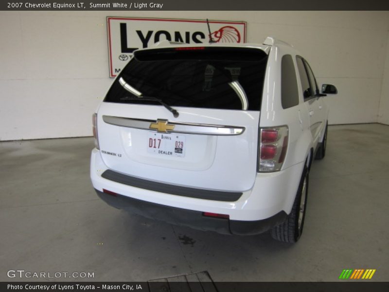 Summit White / Light Gray 2007 Chevrolet Equinox LT