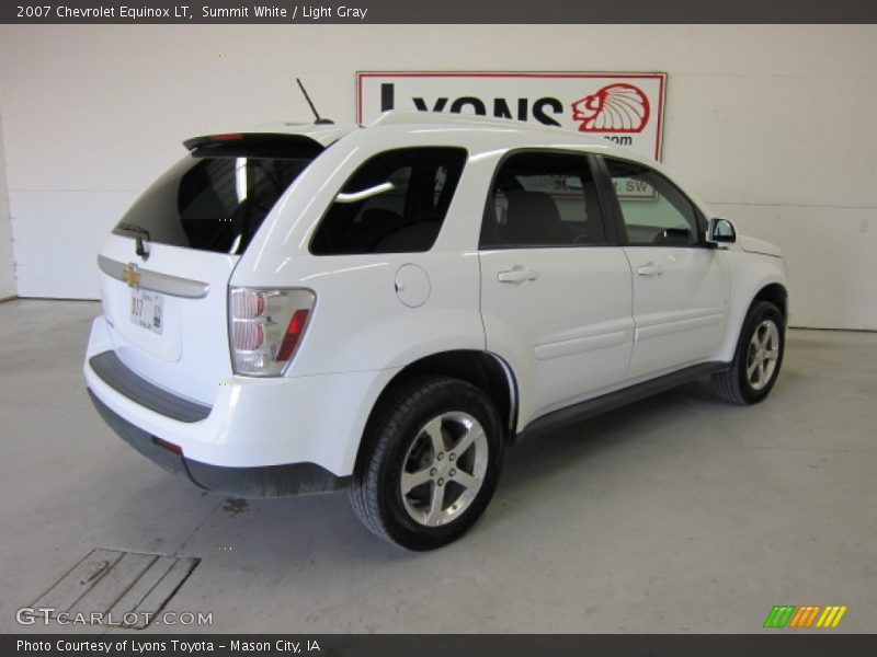 Summit White / Light Gray 2007 Chevrolet Equinox LT