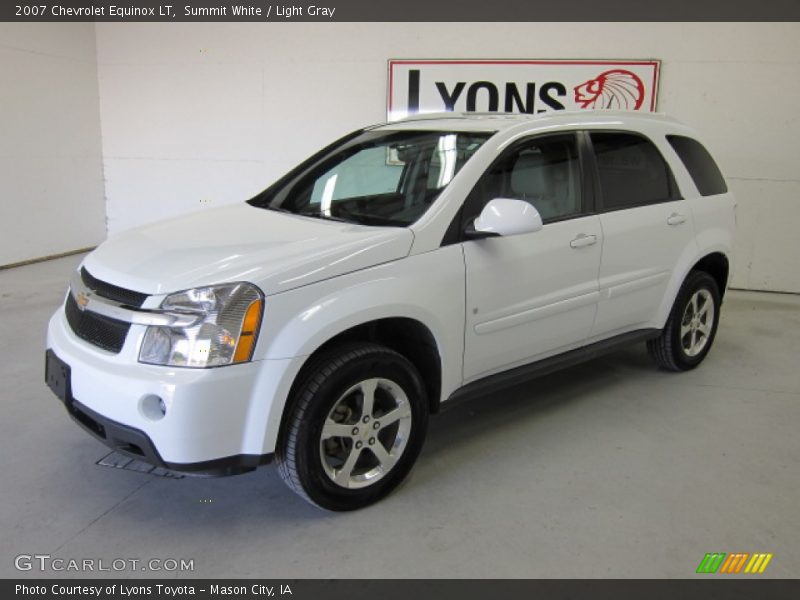 Summit White / Light Gray 2007 Chevrolet Equinox LT