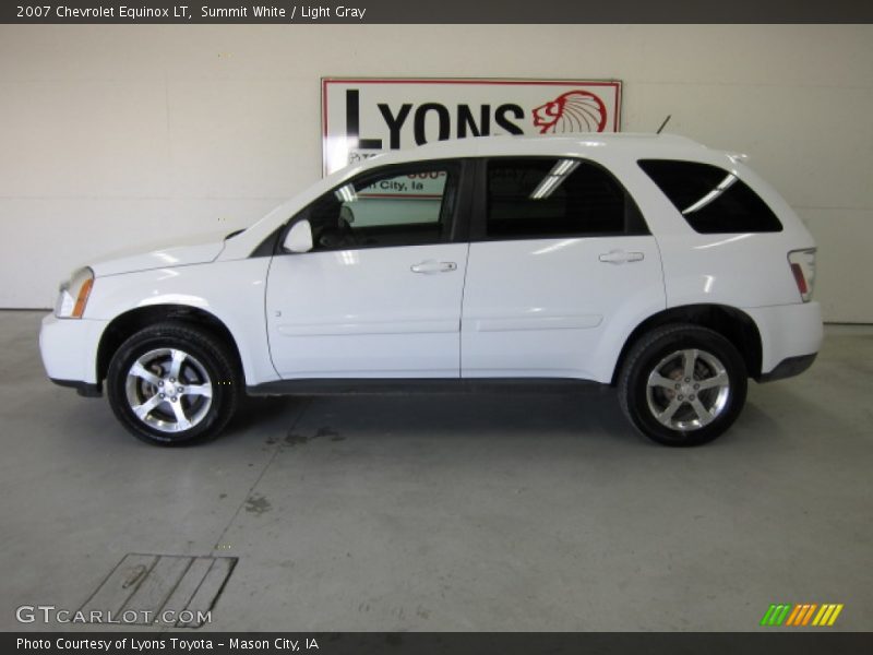 Summit White / Light Gray 2007 Chevrolet Equinox LT