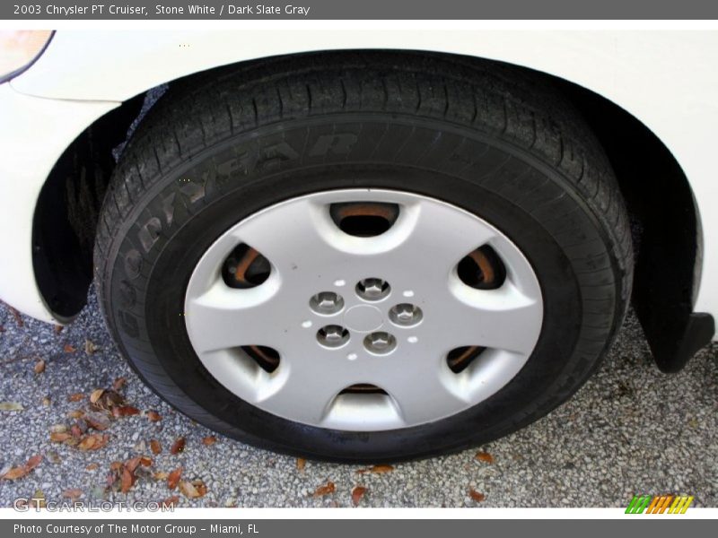 Stone White / Dark Slate Gray 2003 Chrysler PT Cruiser
