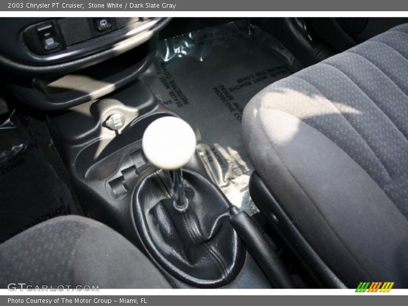 Stone White / Dark Slate Gray 2003 Chrysler PT Cruiser
