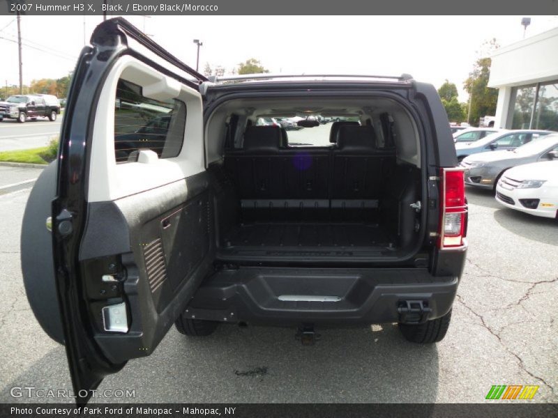 Black / Ebony Black/Morocco 2007 Hummer H3 X