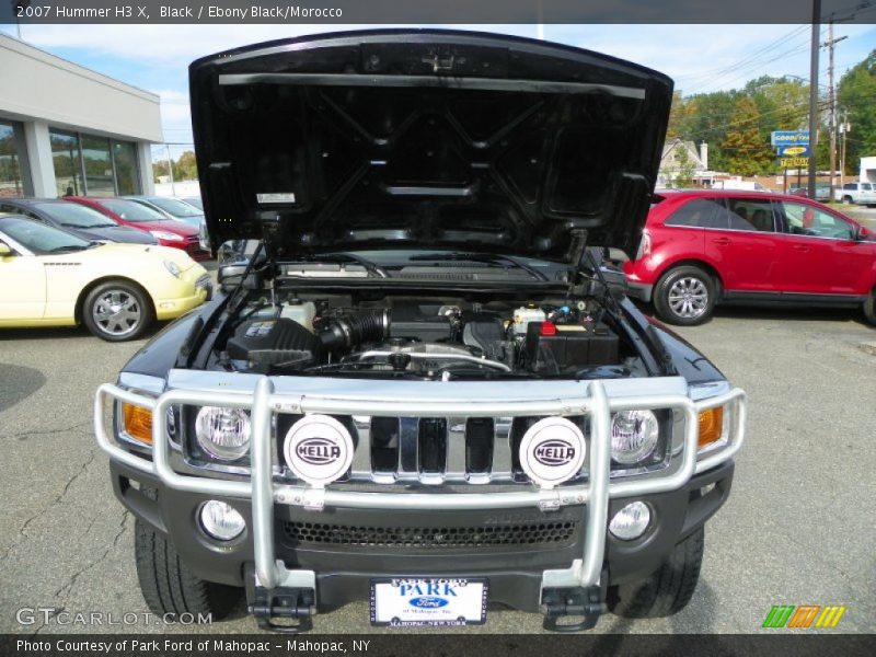Black / Ebony Black/Morocco 2007 Hummer H3 X