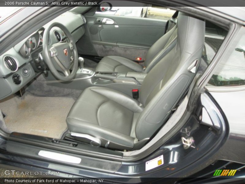  2006 Cayman S Black Interior