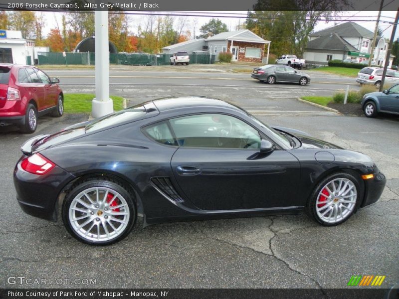 Atlas Grey Metallic / Black 2006 Porsche Cayman S