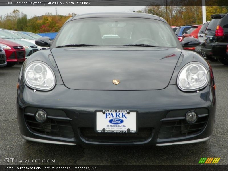 Atlas Grey Metallic / Black 2006 Porsche Cayman S