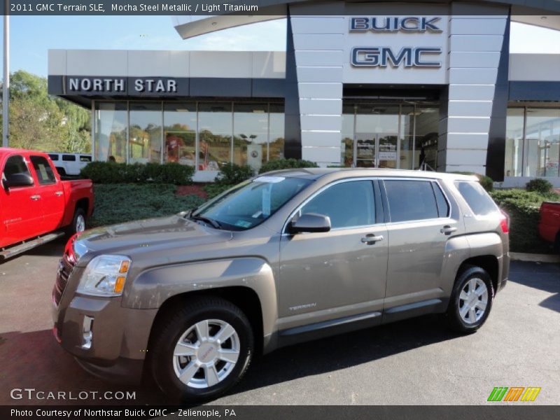 Mocha Steel Metallic / Light Titanium 2011 GMC Terrain SLE