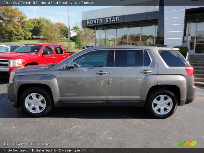 Mocha Steel Metallic / Light Titanium 2011 GMC Terrain SLE