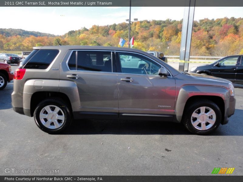 Mocha Steel Metallic / Light Titanium 2011 GMC Terrain SLE