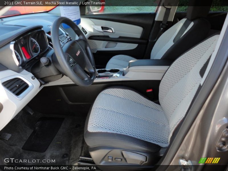 Mocha Steel Metallic / Light Titanium 2011 GMC Terrain SLE