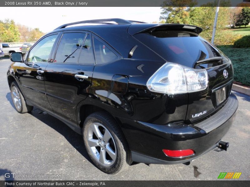 Black Onyx / Ivory 2008 Lexus RX 350 AWD